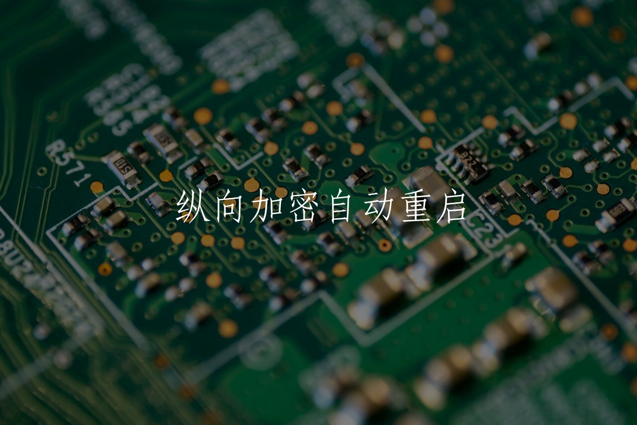 纵向加密自动重启 核心概念图
