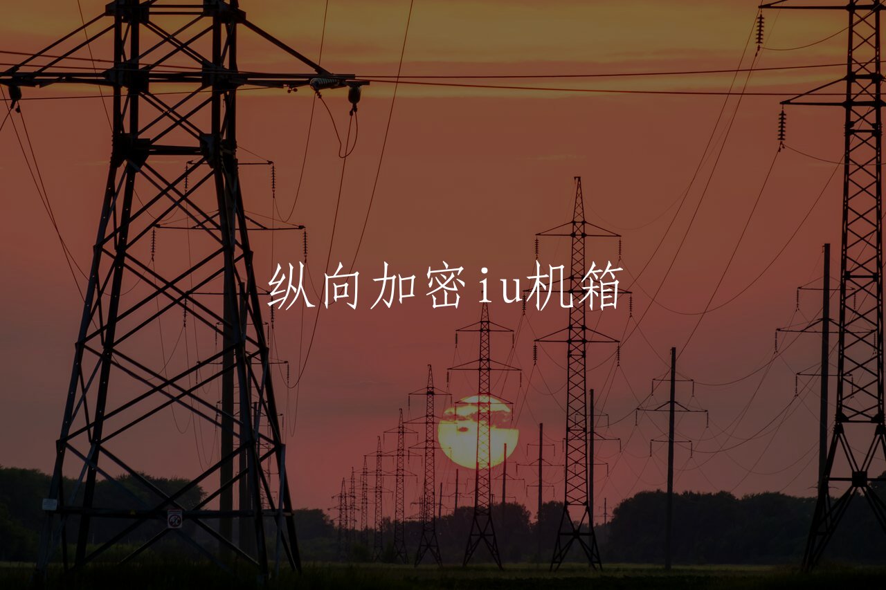 纵向加密iu机箱 核心概念图