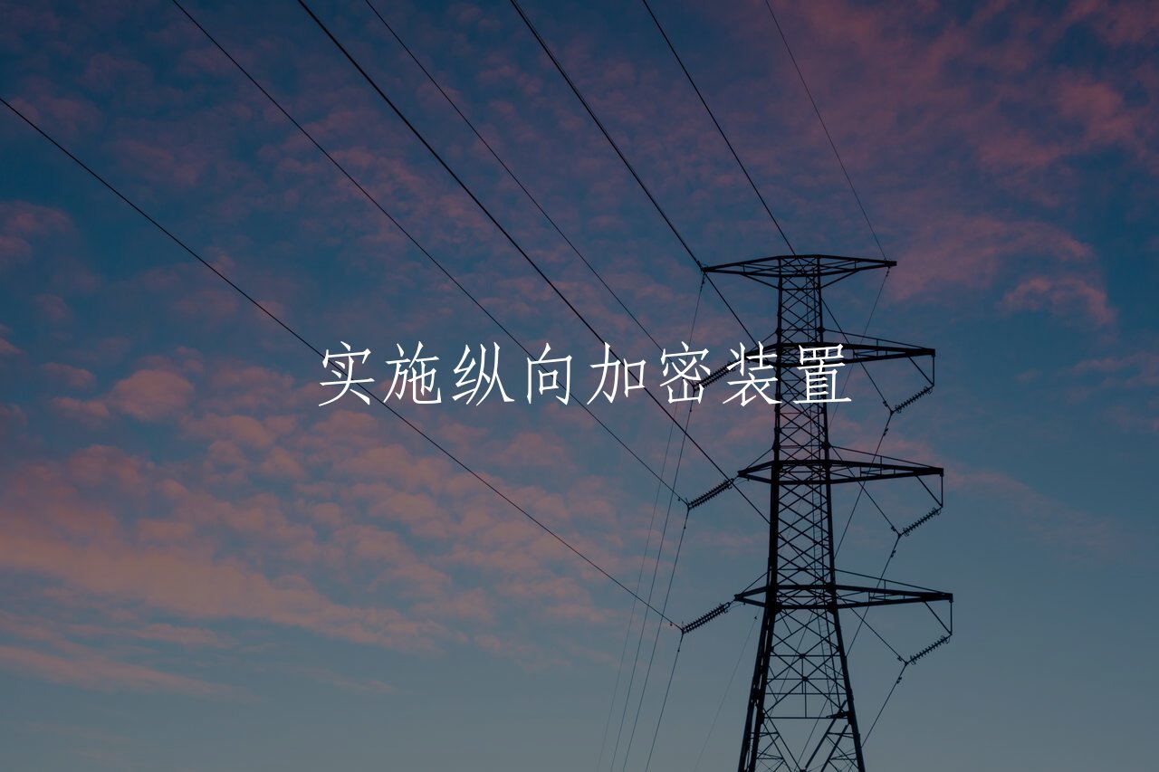 实施纵向加密装置 核心概念图