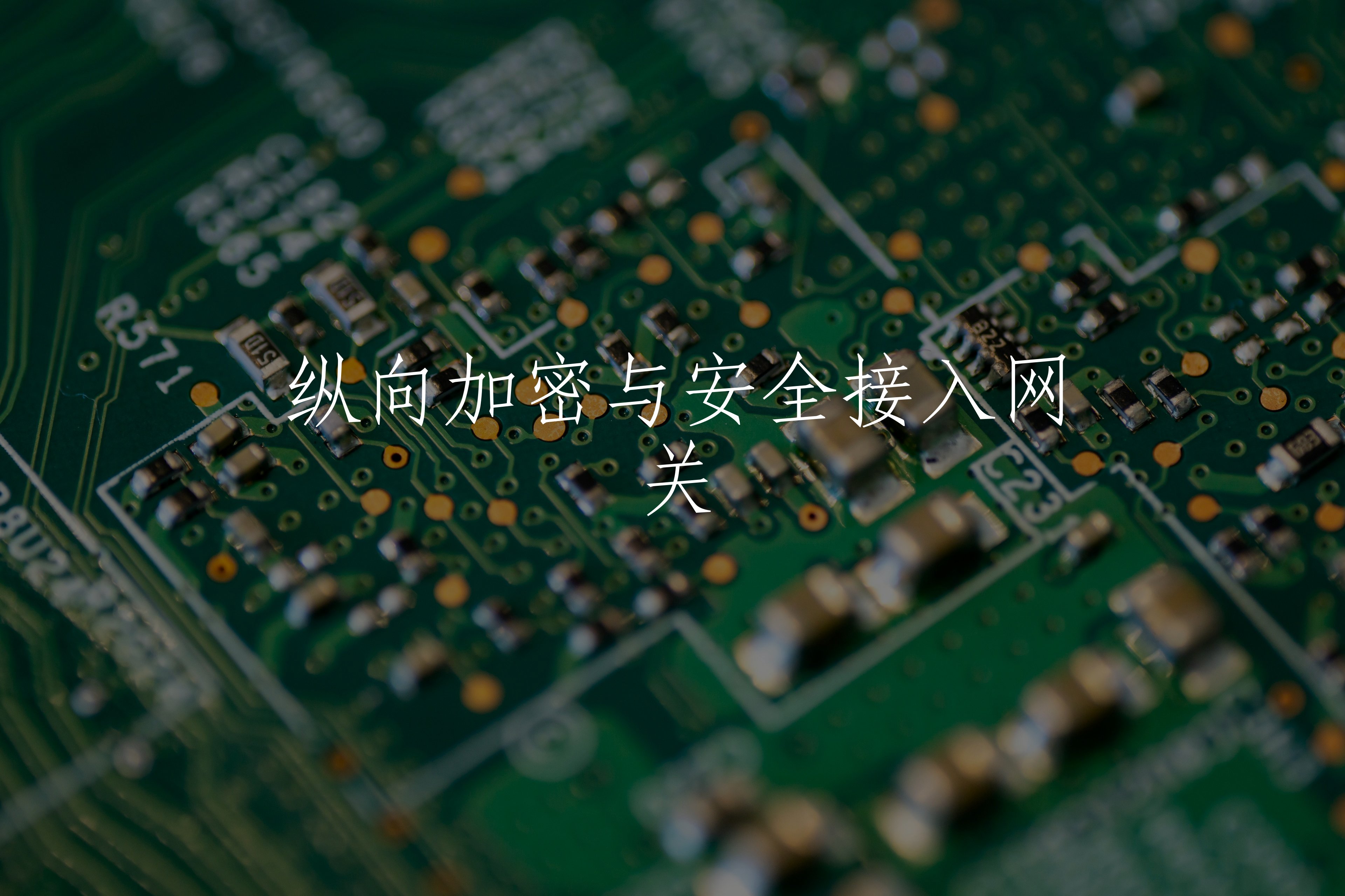 纵向加密与安全接入网关 核心概念图