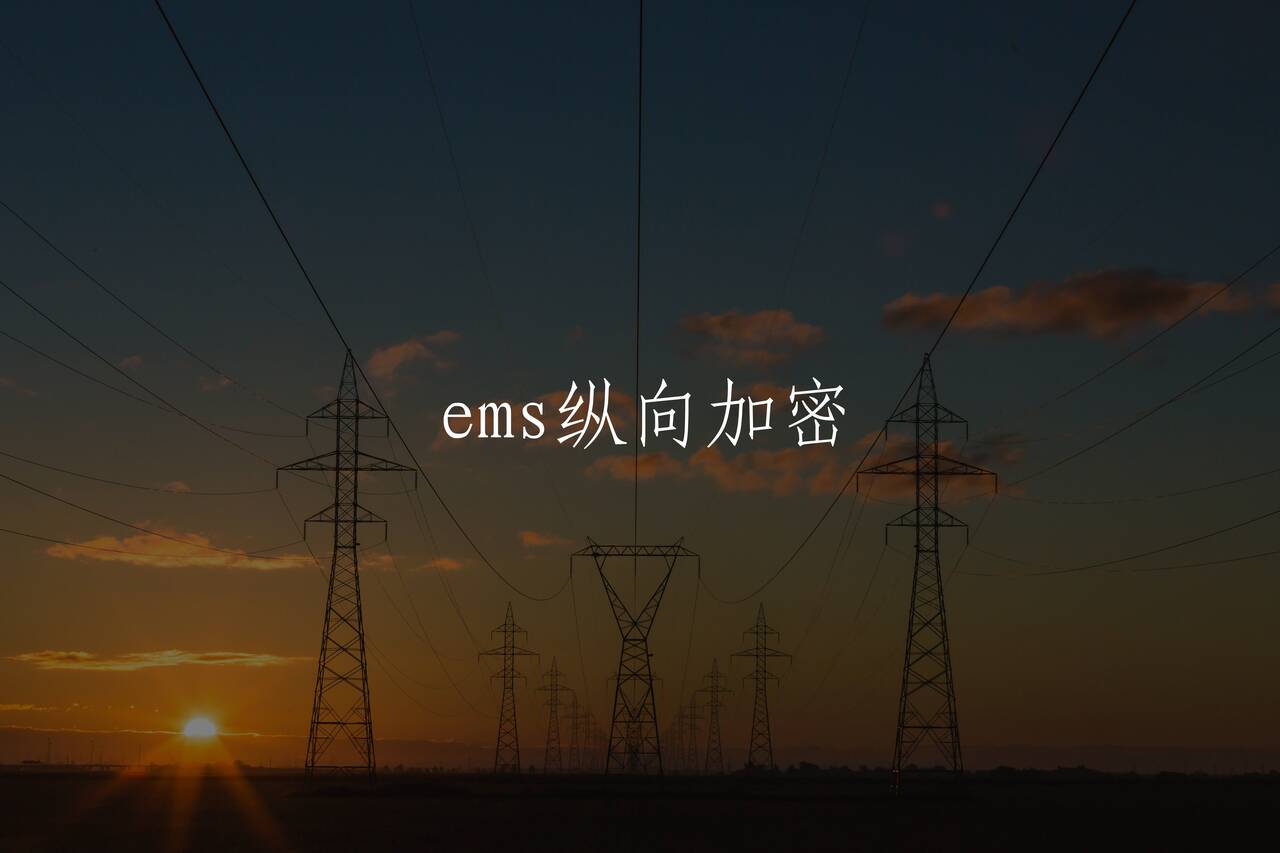 ems纵向加密 核心概念图