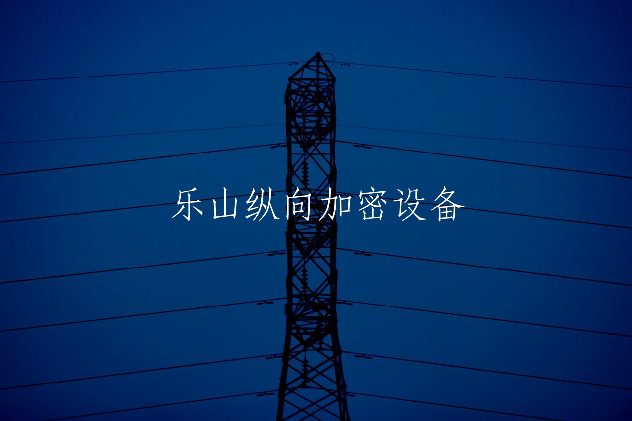 乐山纵向加密设备 核心概念图