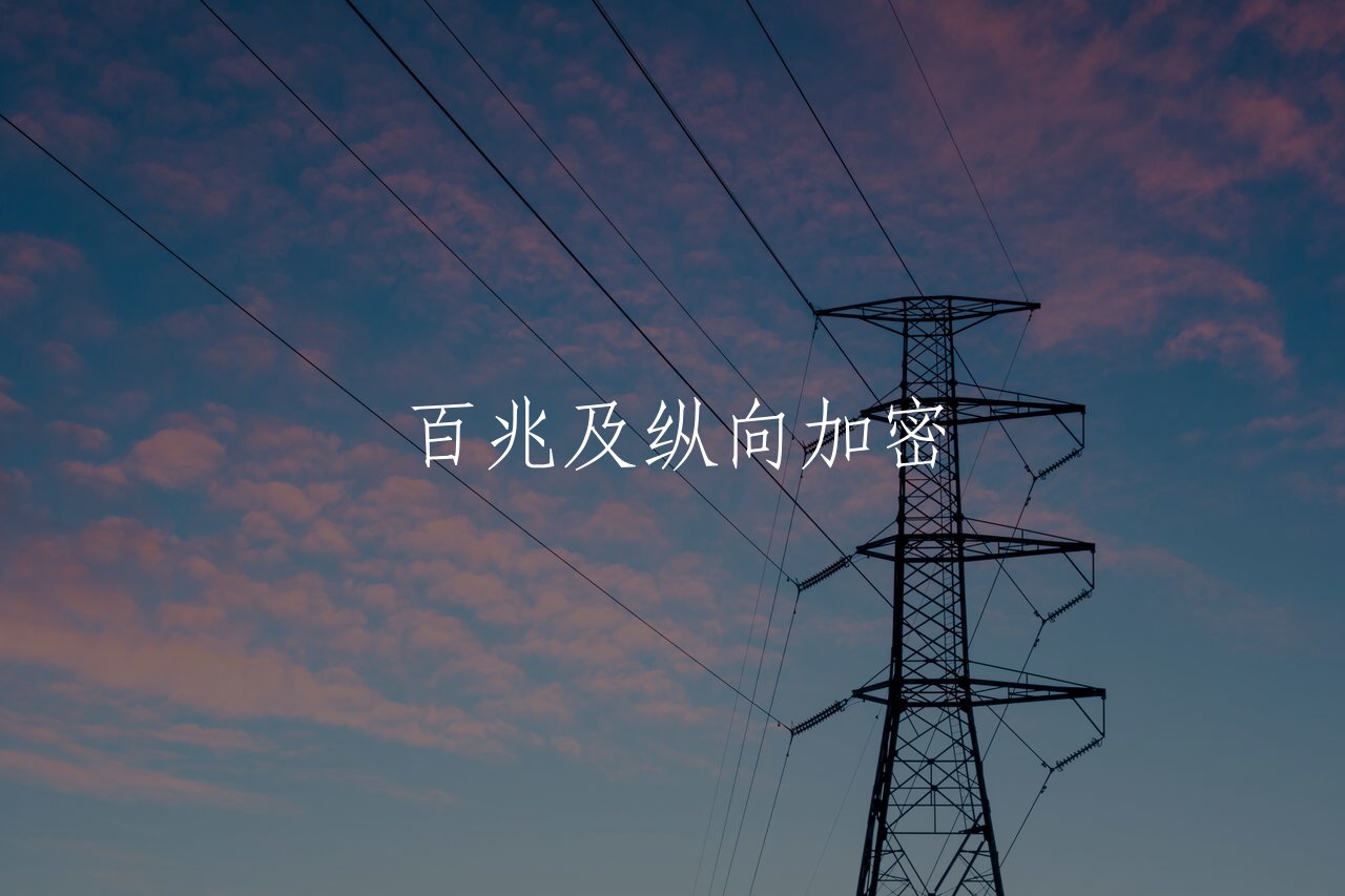 百兆及纵向加密 核心概念图