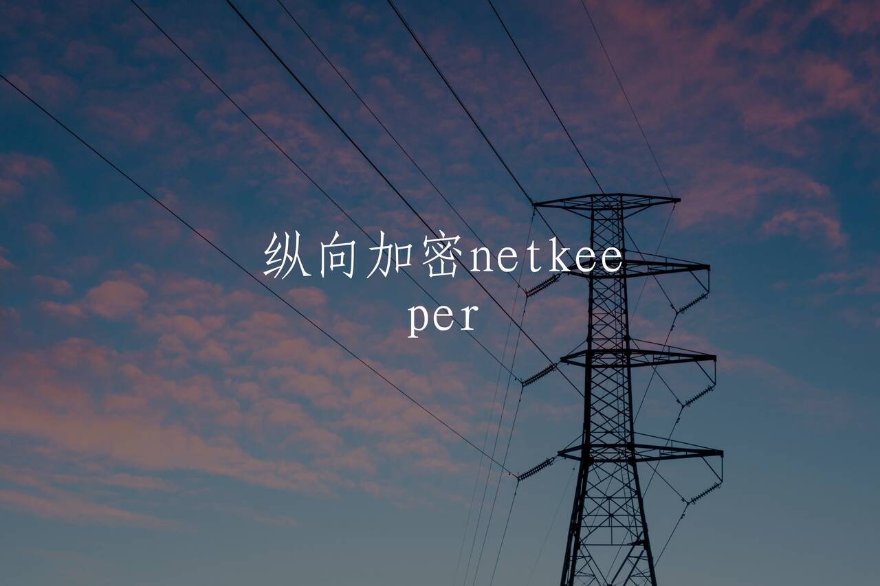 纵向加密netkeeper 核心概念图