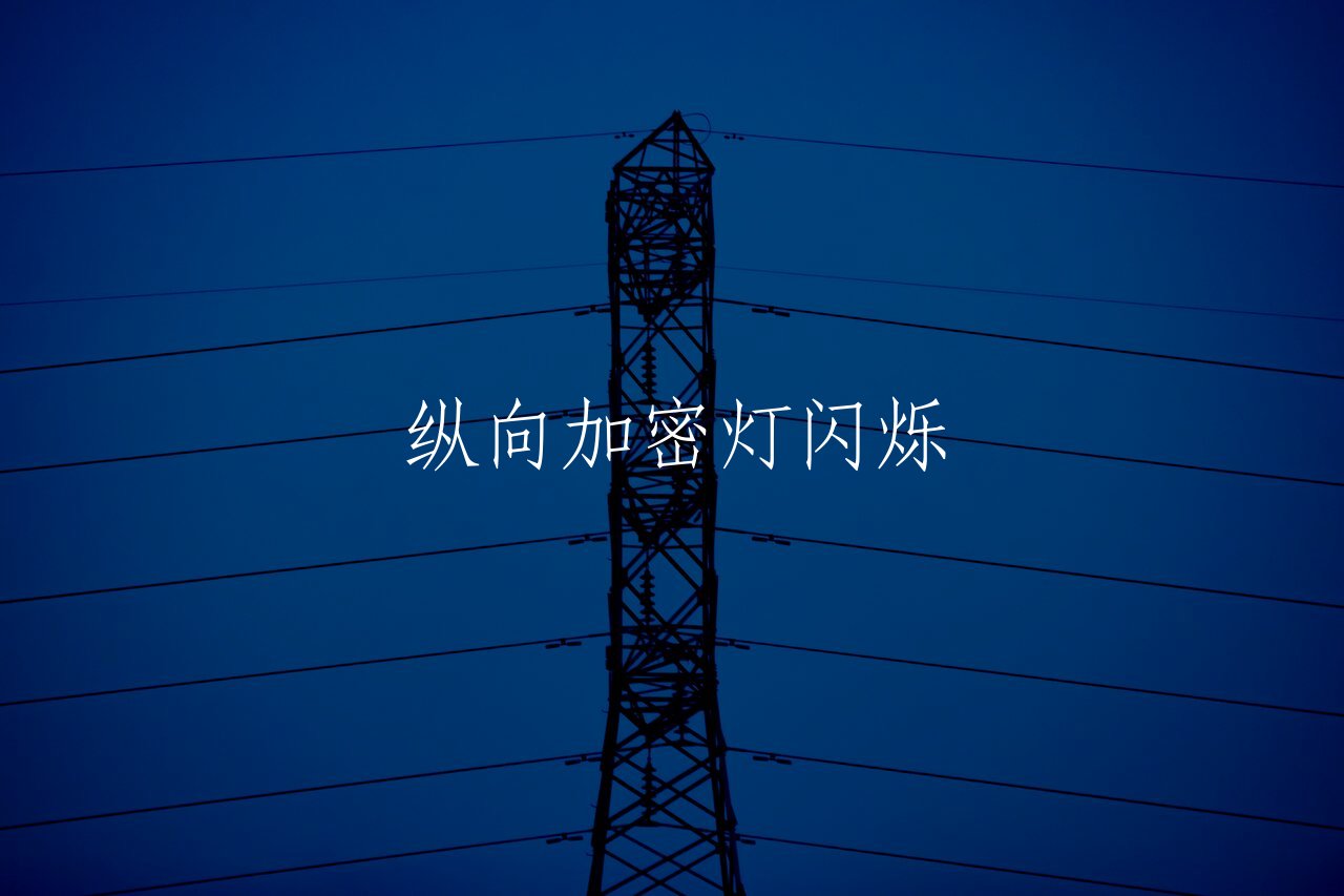 纵向加密灯闪烁 核心概念图