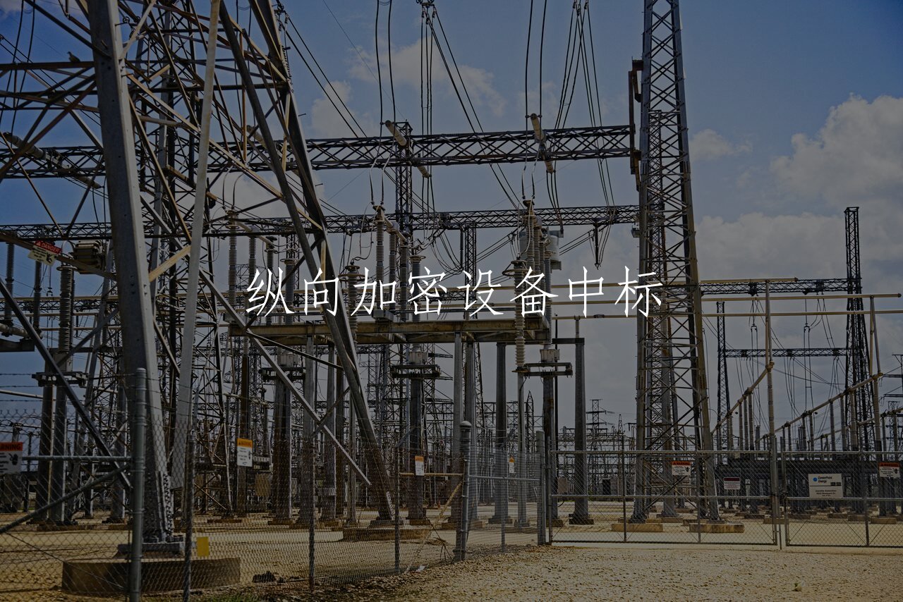 纵向加密设备中标 核心概念图