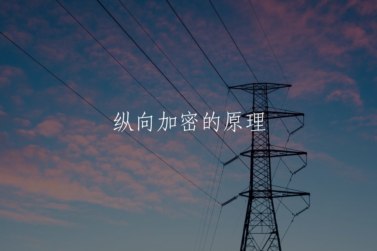 纵向加密的原理 核心概念图