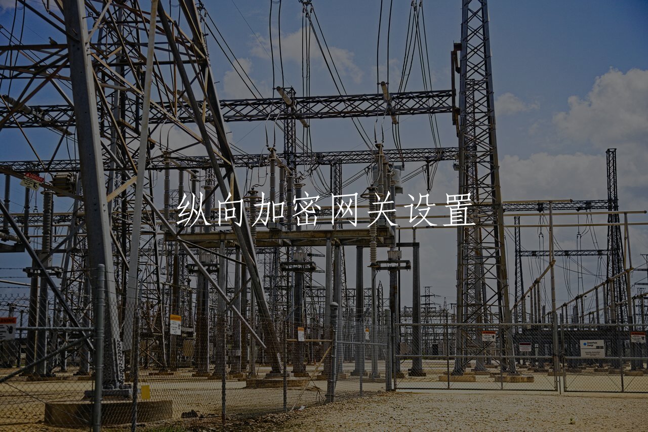 纵向加密网关设置 核心概念图