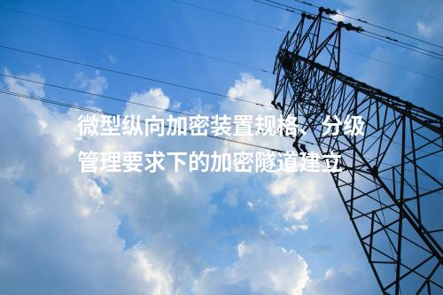 微型调度数据网屏规格、分级管理要求下的加密隧道建立