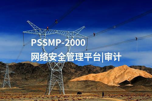 PSSMP-2000 网络安全管理平台|审计