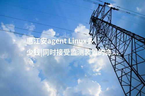 惠江安agent Linux多少钱|同时接受监测装置的命令控制。