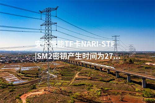 安全智能TF卡NARI-STF|SM2密钥产生时间为270ms/对