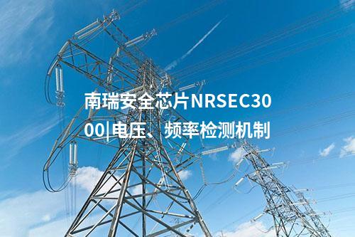 南瑞安全芯片NRSEC3000|电压、频率检测机制