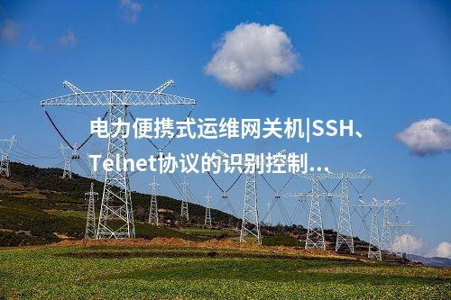 电力便携式运维网关机|SSH、Telnet协议的识别控制类指令