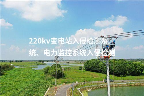 220kv变电站入侵检测系统、电力监控系统入侵检测