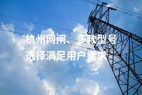 杭州网闸、多款型号选择满足用户需求