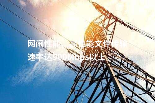 网闸性能、高性能文件传输速率达900Mbps以上