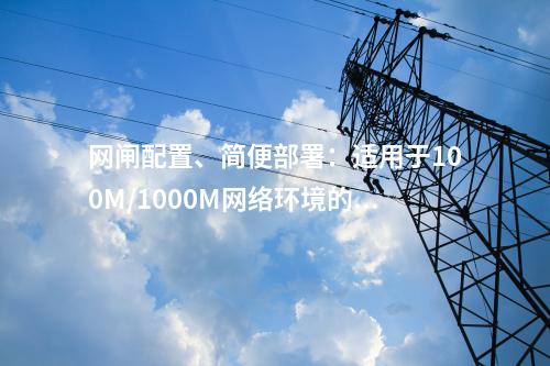 网闸配置、简便部署：适用于100M/1000M网络环境的网闸