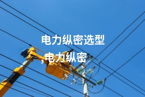 电力纵密选型,电力纵密